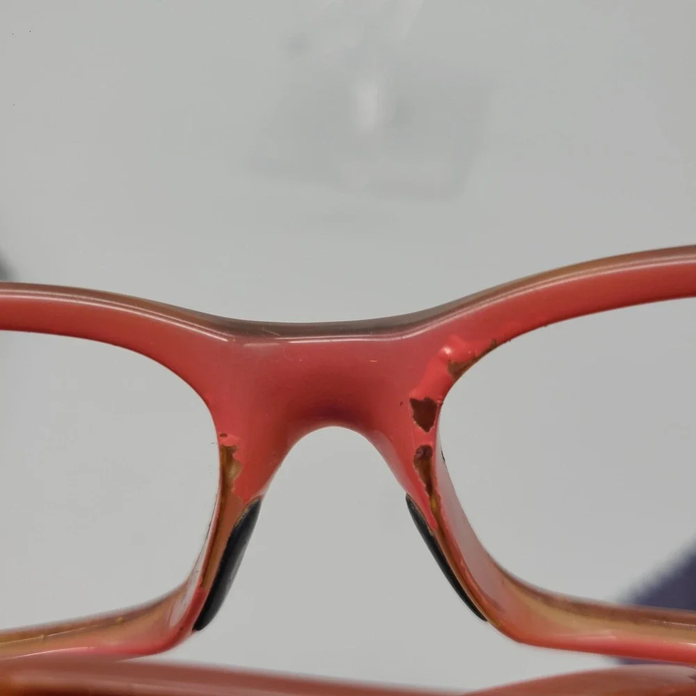 Maui Jim Punchbowl MJ219-12 Tortoise Pink Rectangular Eyeglass Frames Italy